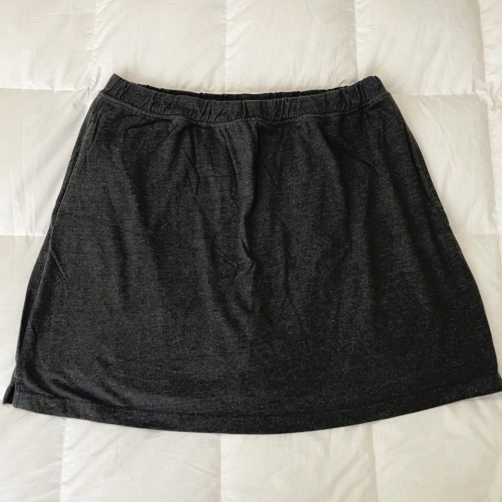 Woman Within Charcoal Gray Skort Sz 1X